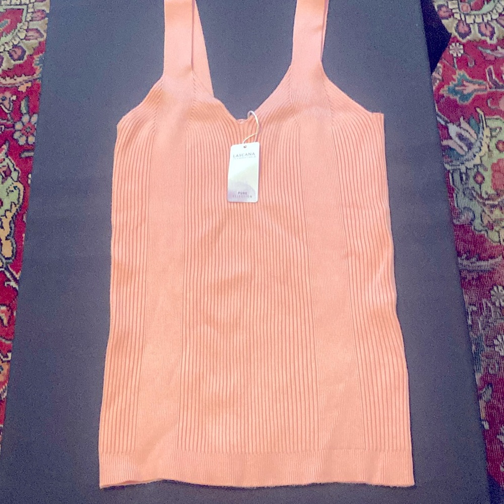 🩷🩷 Beautiful & Feminine Tank Sweater by “Lascana” Size L…Pink…NWT 🩷🩷